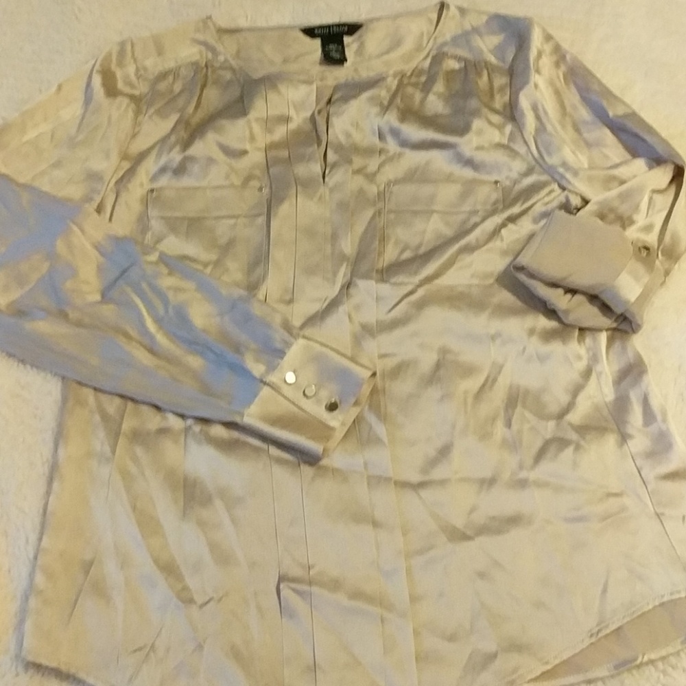 Silk stretch top. White House Black Market